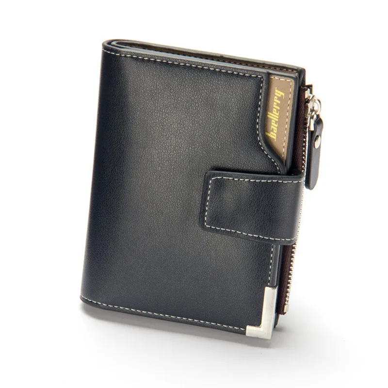Baellerry Brand Wallet Men Leather Men Wallets Purse Short Male Clutch Leather Wallet Mens Money Bag Quality Guarantee Carteira