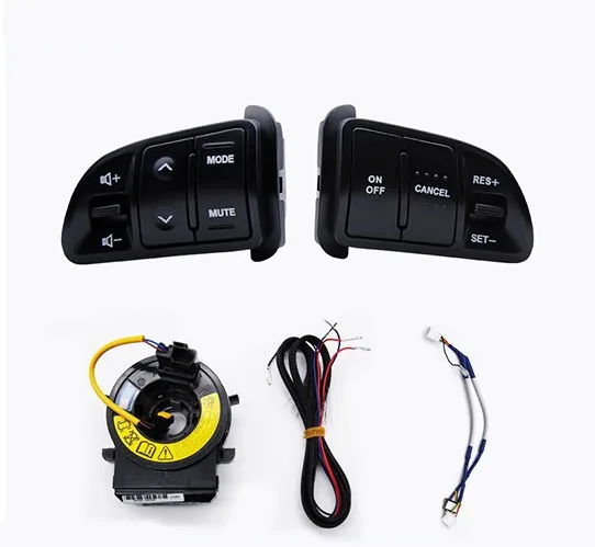 Button PUFEITE Многофункциональное рулевое колесо аудио круиз контроль Кнопки для Kia sportage SL с задним светильник для стайлинга автомобилей - Цвет: Button