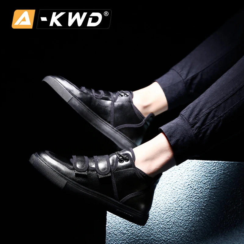 Красные кроссовки, обувь для мужчин, кроссовки, роскошные брендовые Mocasines De Hombre, мужские кроссовки на застежке-липучке, Высокая мужская повседневная обувь