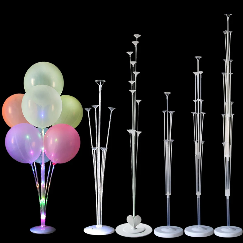 

Balloon Party Decorations LED Balloon Stand Set Balloons Column Stand Floating Decorations Wedding Birthday Party Accessories