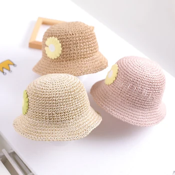 

Baby hat summer thin girl sunscreen princess sun hat