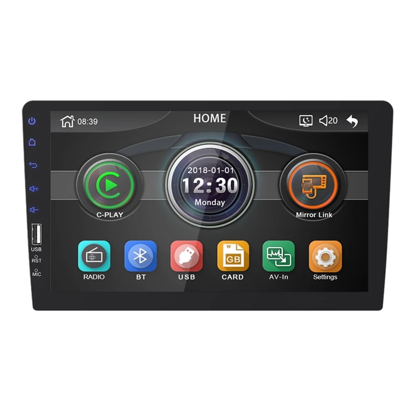 Для Android системы Tft экран 9008 автомобильный воспроизведение стерео радио Mp5 плеер двойной слиток 9 дюймов, автомобильный, мультимедийный