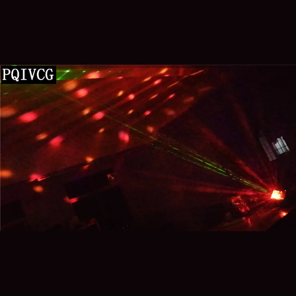 2 шт./4 в 1 efftec световой лазер + узор луч стробоскоп 4 dmx512 dj светильник вая балка KTV