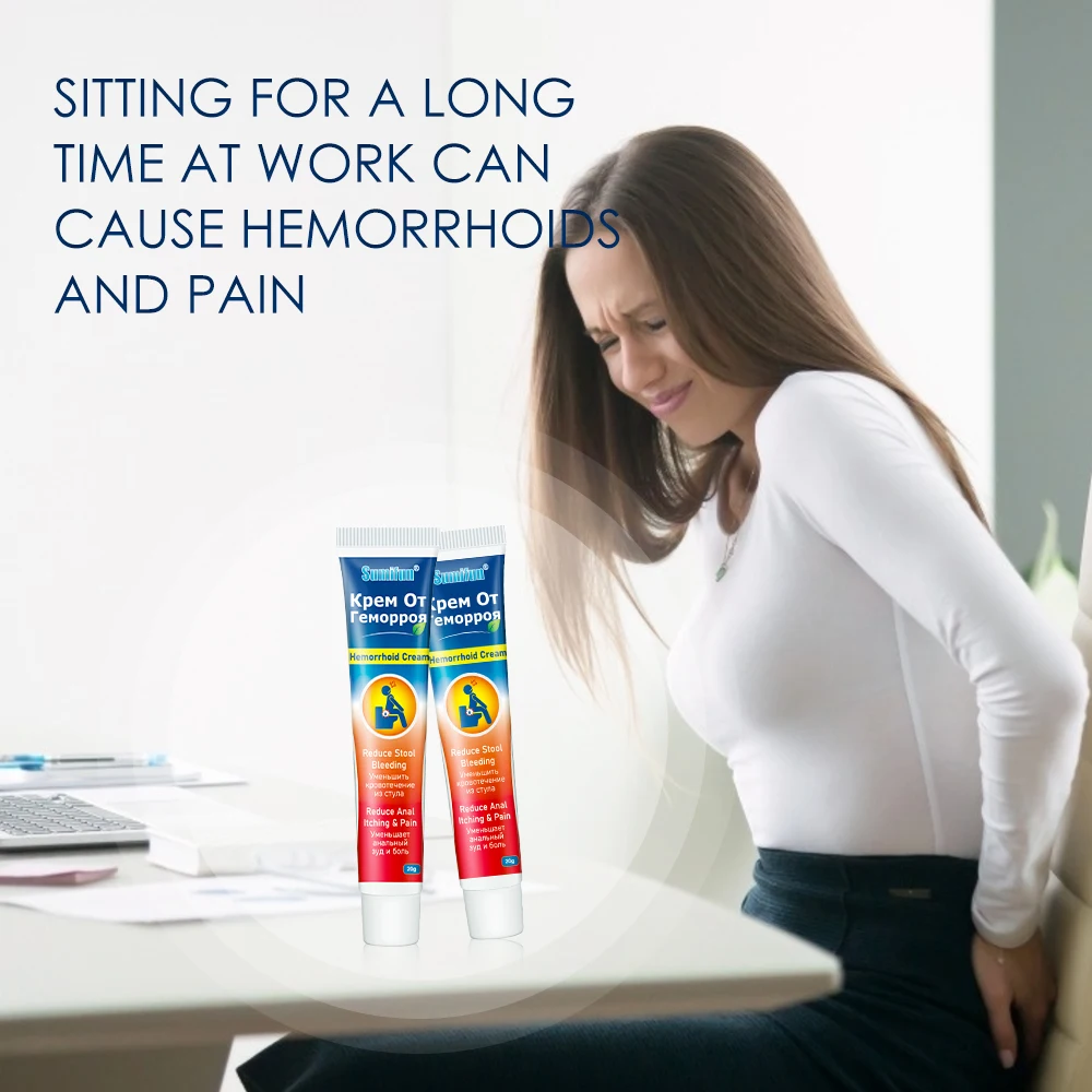 3Types of Sumifun Herbal Hemorrhoids Cream Effective Treatment for Internal Hemorrhoids Piles External Anal Fissure hemorrhoids treatment cream