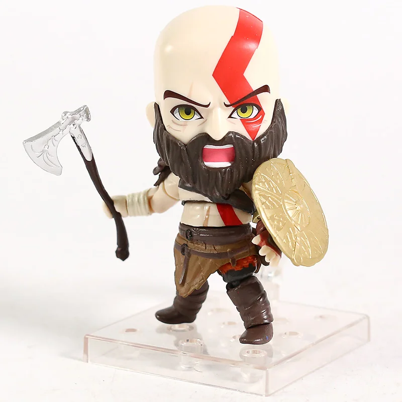 God of War Kratos Горячая игрушка Nendoroid 925 фигурка Q Ver. Kratos Nendoroid фигурка ПВХ Коллекционная модель игрушки