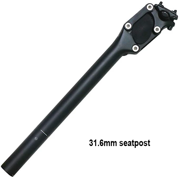 31.6X400mm MTB велосипед Подседельный штырь для горного велосипеда демпфирования подвеска ударо поглощающие Подседельный штырь 27,2 28,6 30,0 30,4 30,9 31,6*400 мм Suntour NCX - Цвет: 31.6X400mm