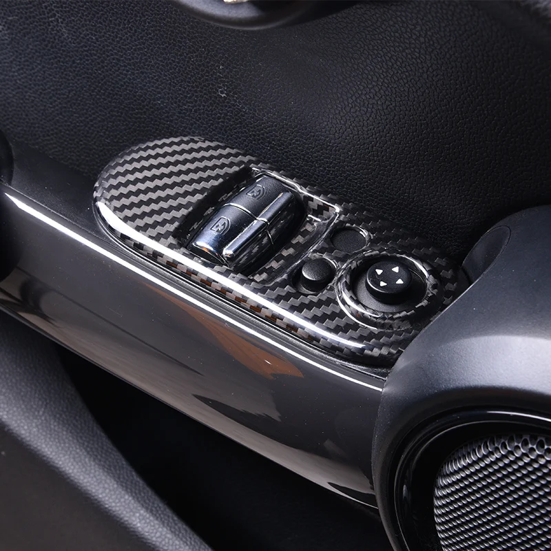 Защитная крышка из углеродного волокна для MINI Cooper F54 F55 F56 F57 F60 автомобильные аксессуары интерьерный декоративный автомобильный стикер автоклеи