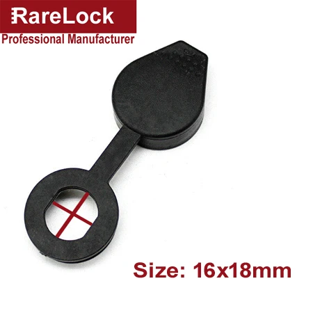 Rarelock Водонепроницаемый замок крышка 10 шт. для шкафа Cam замок промышленности цилиндр наружные аксессуары MMS555 hh - Цвет: 16x18mm