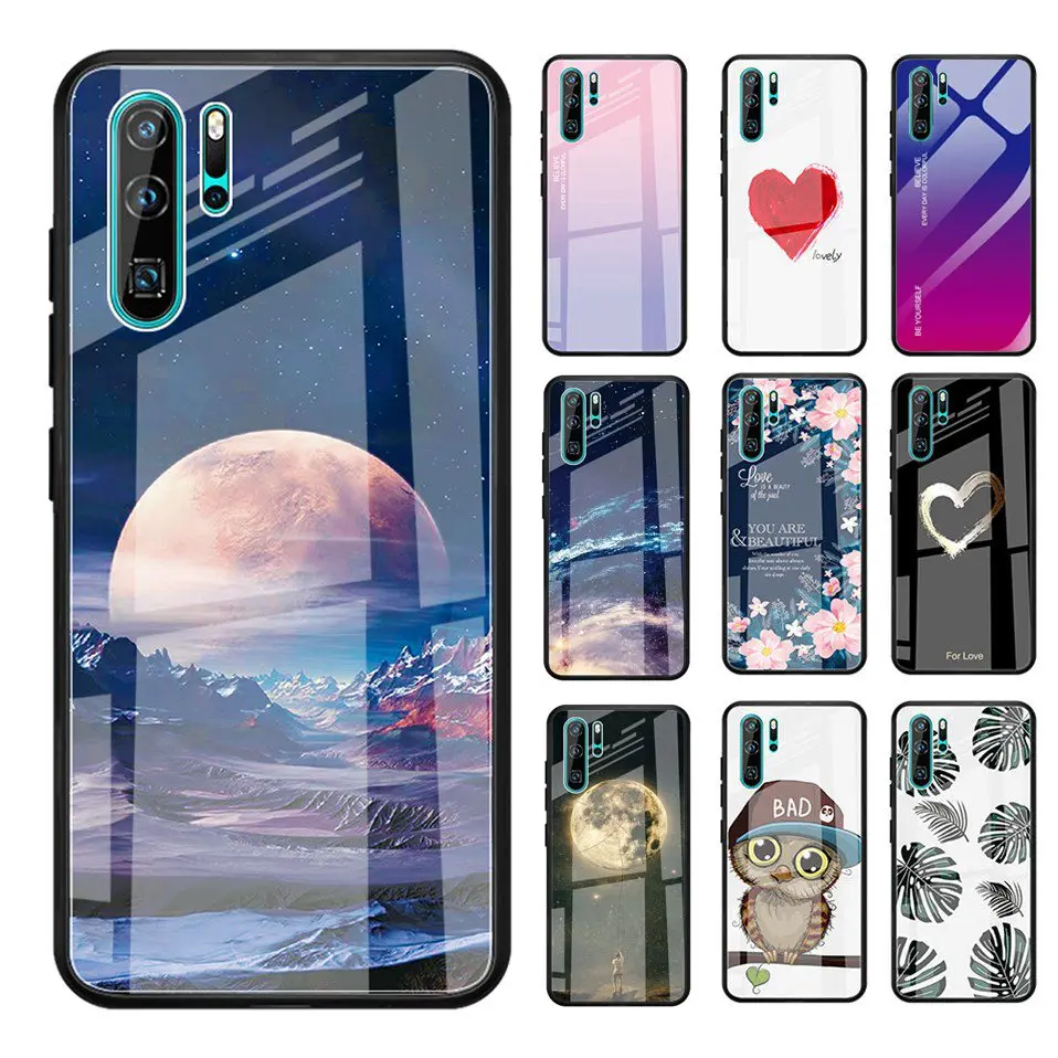 Case For Huawei P30 P20 Pro Lite Nova 3 3i Cover Luxury Glass Case For Huawei Honor 8X 10 10i 20 20i Mate 10 20 30 Pro Lite (28)