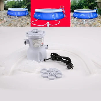 

Swimming Pool Filter Pump Circulating Pump Filter Pump Circulation Pump Pool Cleaner Accersories White 300gal