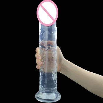 Realistic Dildo With Super Strong Suction Cup Sex Toys for Woman Penis G-Spot Simulation 6