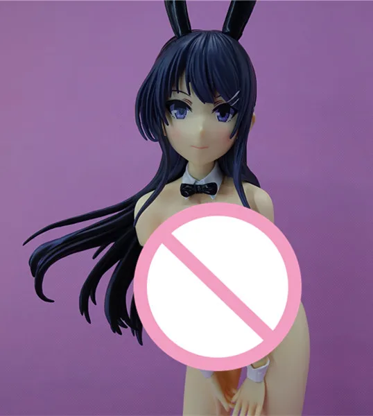 Rascal не мечтает кролика девушки Senpai Mai Sakurajima огромная грудь 1/4 голая аниме-фигурка |