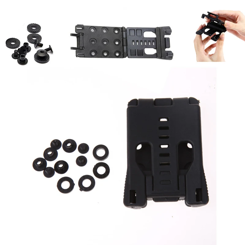 

Waist Clip Tool K sheath scabbard Kit Attach Back Clamp Belt Camp Hike Fish bushcraft Flashlight spike Outdoor Knife Hunt