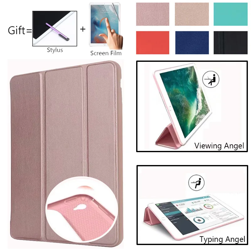 

Magnet Case for iPad Mini 4 3 2 1 Case PU Leather Silicone Soft Back Trifold Stand Sleep Smart Cover for iPad Mini 2 5 2019 Case