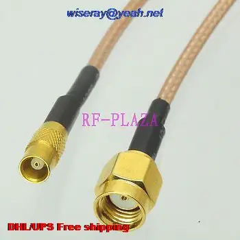 

DHL/EMS 100 pcs Cable 6inch RPSMA male jack to MCX female jack RG316 RF Pigtail jumper cable with one year warranty-A2