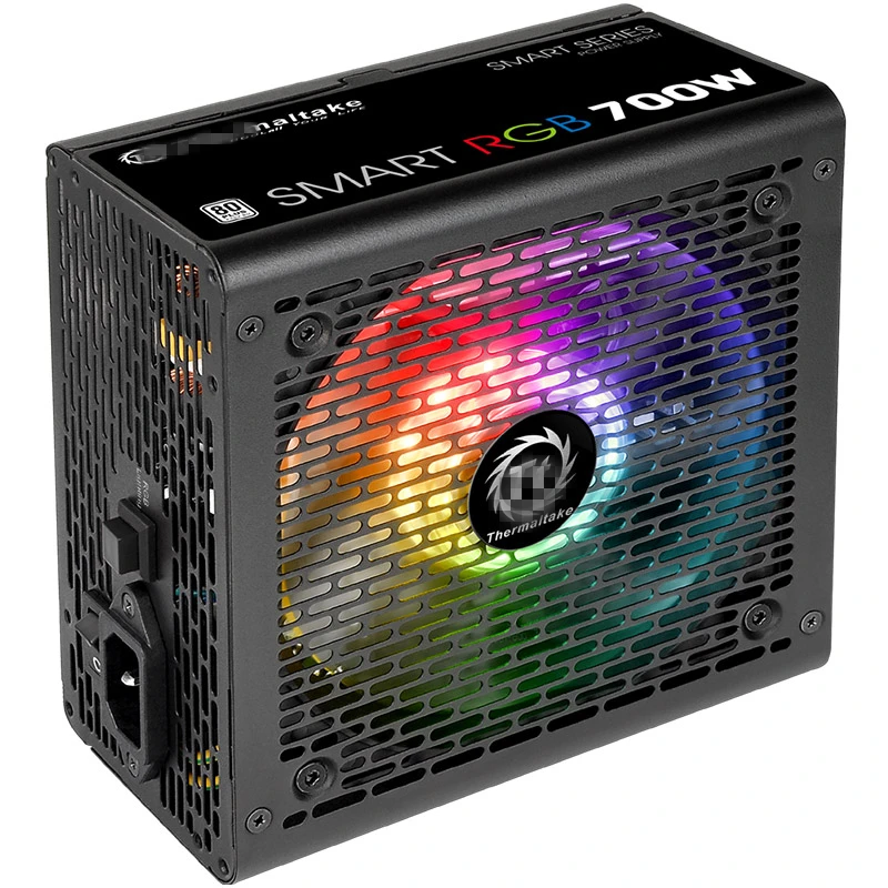 Блок питания для Thermaltake(Tt) Smart RGB 700W ATX 12V бесшумный блок питания для настольного компьютера SPR-700AH2NK-2