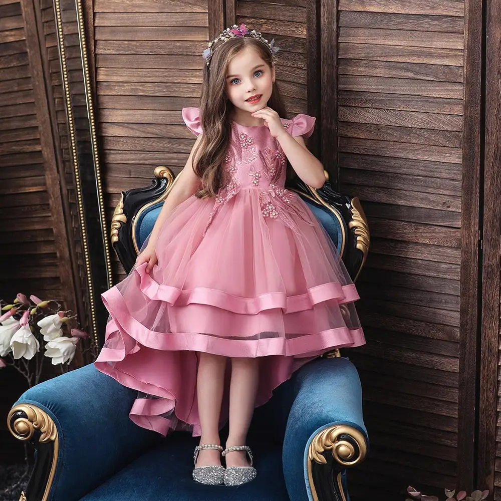 Girl Robe Princess Dresses 3 5 7 9 11 12 13 14 Years Wedding