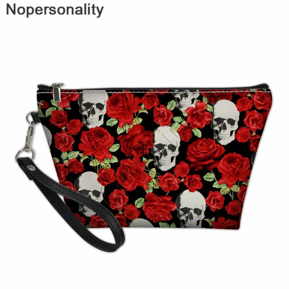 YY0621Z8 Nopersonality классная косметичка в стиле панк с черепом для женщин, органайзер для путешествий, косметичка, косметичка для красоты, CaseLeather, водонепроницаемые косметички - Цвет: YY0621Z8