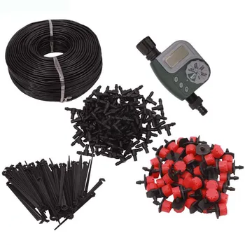 

35M 30M 25M Automatic Watering Timer Garden DIY Micro Drip Irrigation System Plant Self Garden Hose Kits Adjustable Dripper
