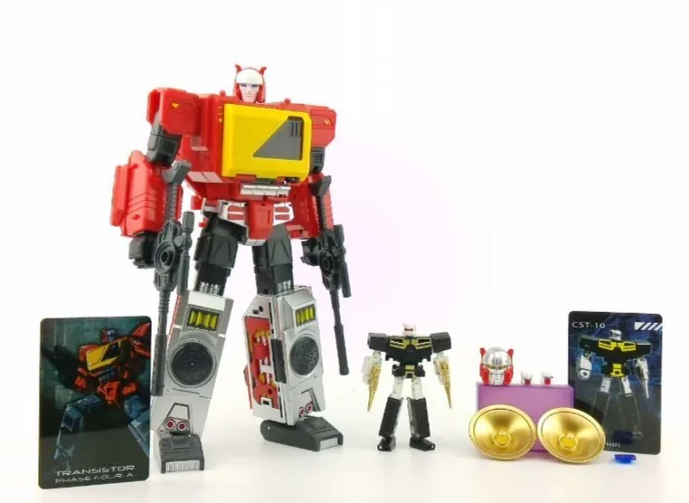 Новая игрушка-трансформер KFCToys пропорция MP бластер красный транзистор фигурка