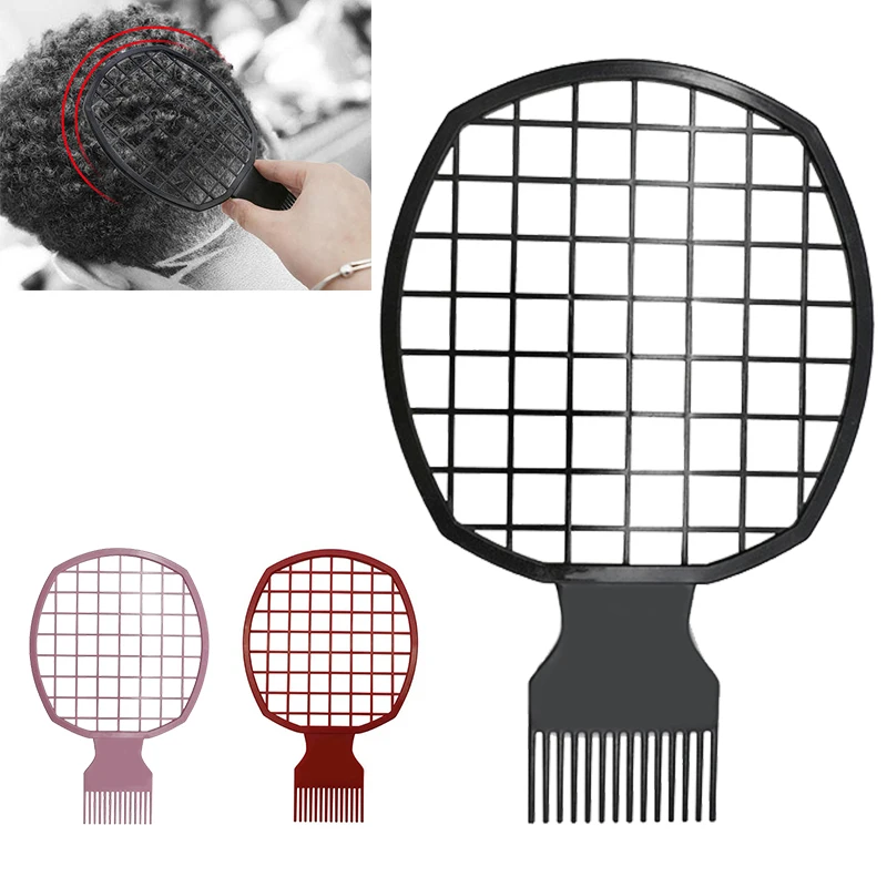 2 In 1 Dirty Braid Comb Afro Twist Hair African Men's Hairdressing Professional Wave Curly Brush | Красота и здоровье