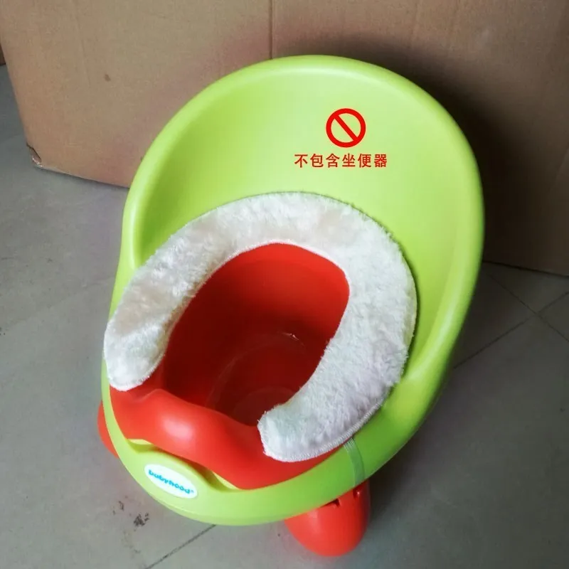 

CHILDREN'S Pedestal Pan Ring Thick Plush Heating Pad Baby Winter Anti-Cold Sponge Preserving Heating Pad Kids Chamber Pot Toilet