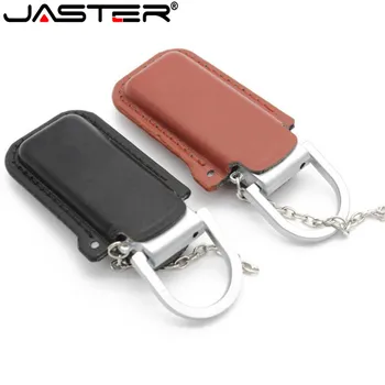 

JASTER creative leather USB Flash Drive 4GB 8GB 16GB 32GB pen drive special gift