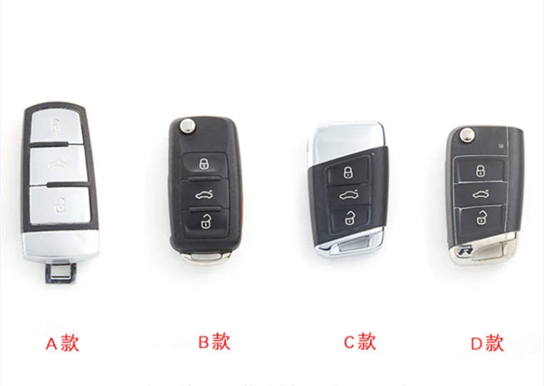 Сумка-Футляр для ключей из углеродного волокна для Volkswagen VW Golf 7 MK7 Tiguan для Skoda Octavia A7 RS для Seat Leon Ibiza