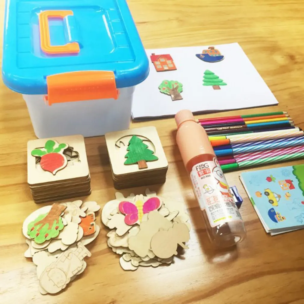 Детские игрушки, игрушки для рисования, доска для раскрашивания, Детские Креативные Игрушки для раннего обучения, обучающая игрушка для мальчиков и девочек, инструменты для рисования