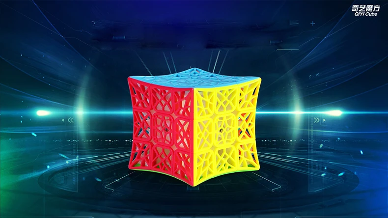 QiYi DNA самолет вогнутый 3x3x3 волшебный куб Развивающие игрушки Cubo Magico платье рельефная игрушка рождественские подарки
