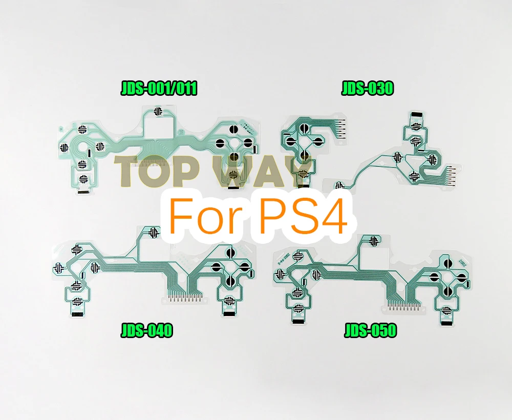 JDS 001 030 040 050 Замена кнопки ленточная печатная плата для PS4 Dualshock 4 Pro тонкий контроллер кнопочная панель на проводимой пленке flex