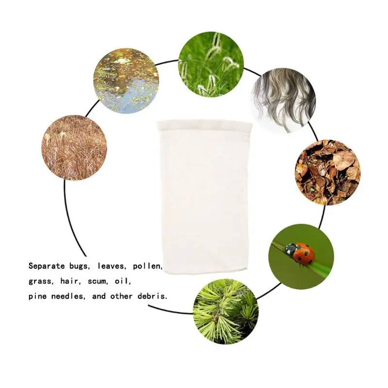 

Pool Skimmer Socks - Durable Elastic Nylon Fabric Perfect Savers for Filters Baskets and Skimmers 5 pcs / 10 pcs / 20 pcs