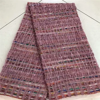 

African French Net 2019 Tulle Mesh african Lace Fabric High Quality Nigerian Bridal Lace Embroidered lace for wedding cs83-89