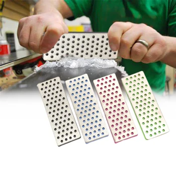 

4pcs/set Diamond Outdoor Tool Repairing Compact Millstone Knife Professional Durable Portable For Ski Edges Sharpener Skiing