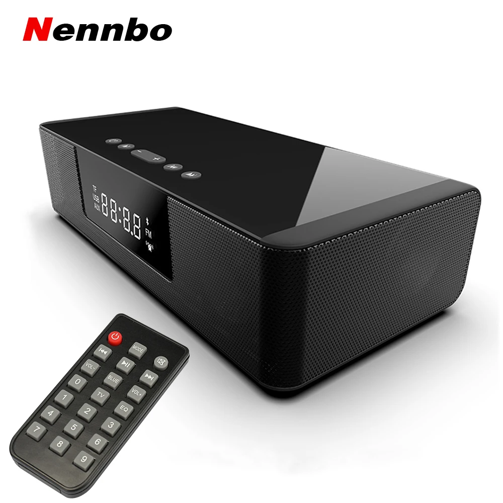 Bluetooth TV Speaker LED Display Soundbar With Remote Control Speakers