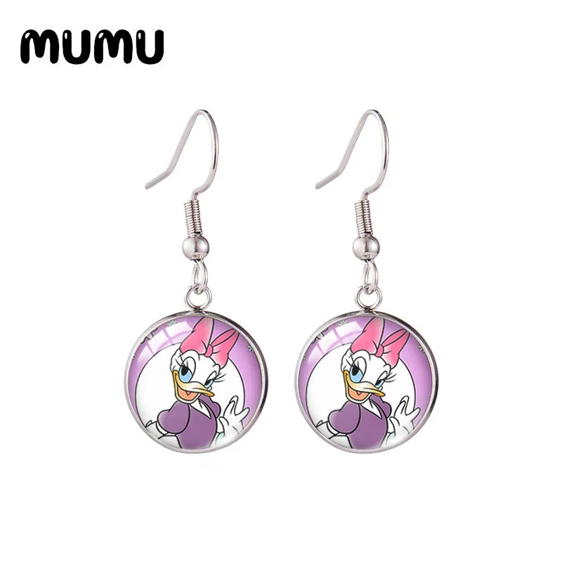 Donald Duck Daisy Ducks Earrings Girl Duck Donald Daisy Donald