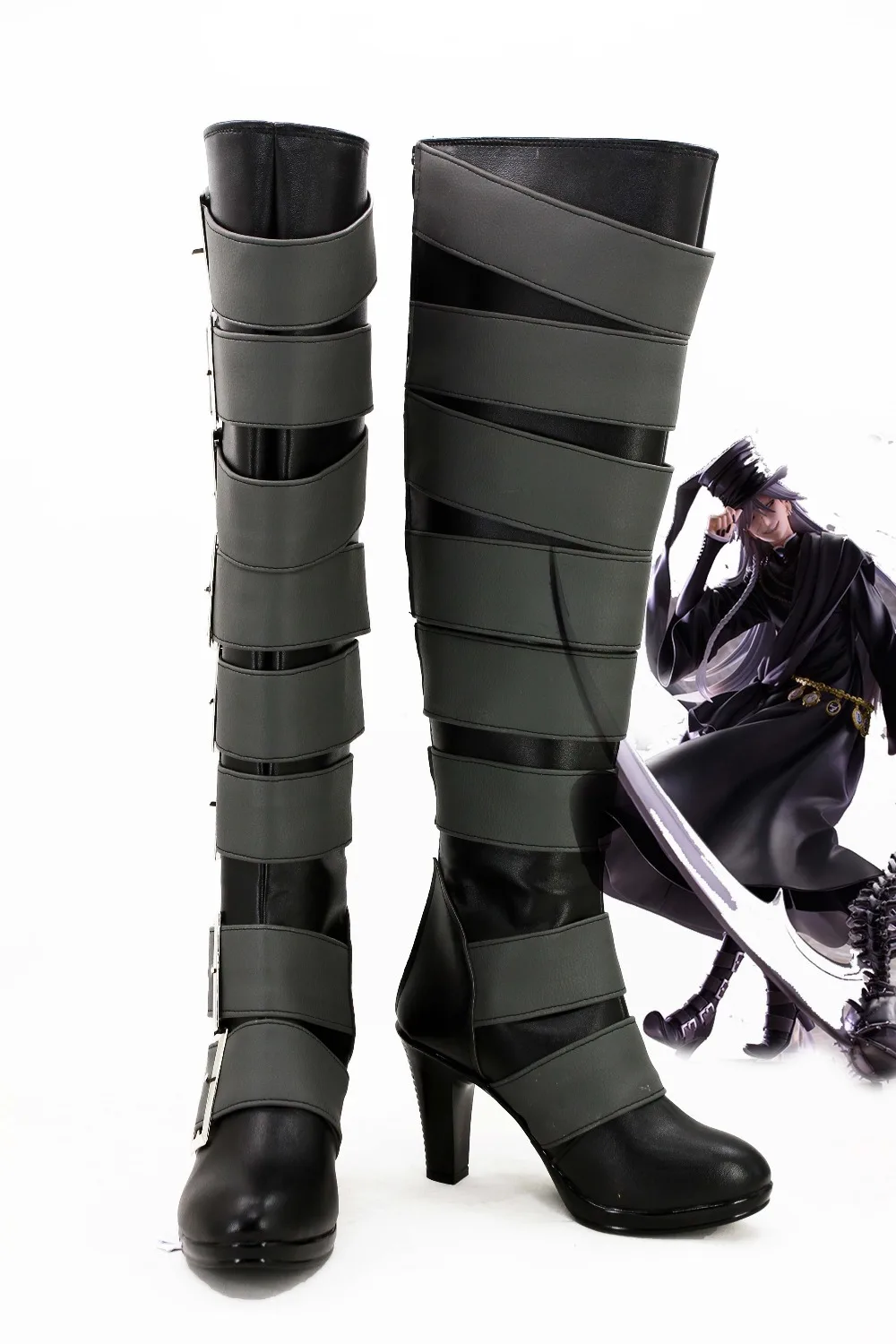 Anime-Black-Butler-Kuroshitsuji-Undertaker-Cosplay-Boots-Shoes-For-Christmas-Halloween-Cosplay-Love