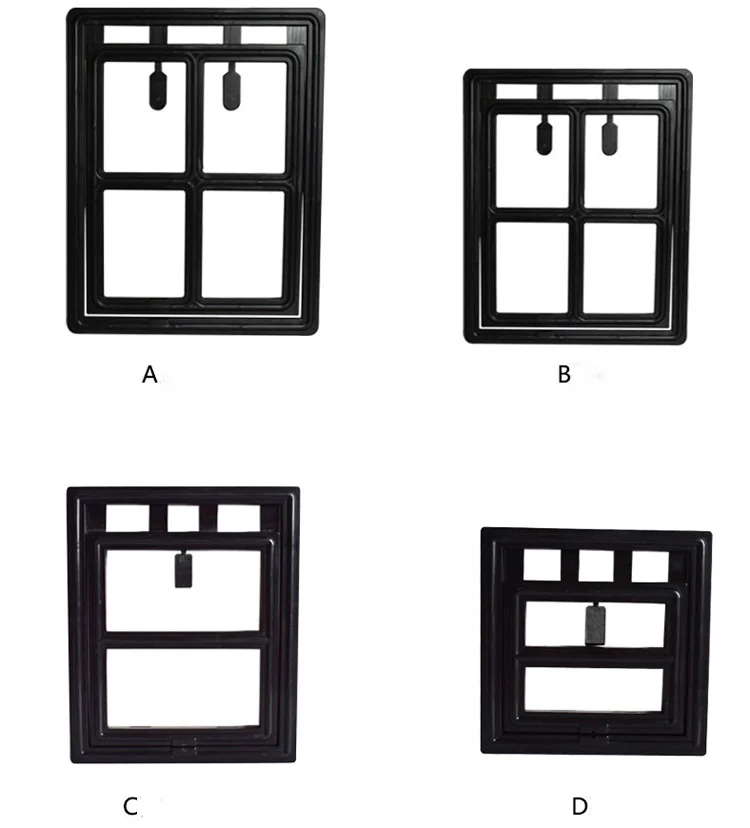 Ворота для собак и кошек, Запираемые двери для кошек, собак, домашних животных, 4 размера, магнитная откидная дверь для экранов