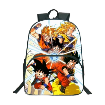 

Top Quality Anime Dragon Ball School Backpack Students Boys Girls Fashion Rucksack Popular Pattern Backpack for Teens