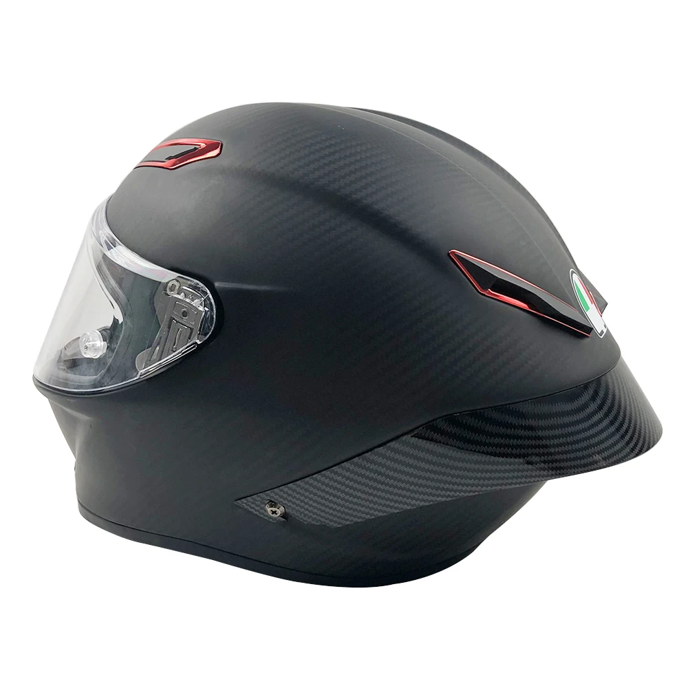Voor Agv Pista Gp Rr Corsa R Gpr 70th Anniversary Carbon Look Motor Achter  Trim Helm Spoiler|Helmets| - AliExpress
