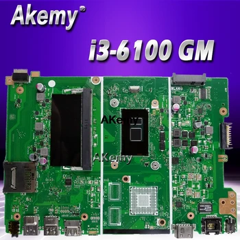 

X441UV X441UA motherboard For Asus X441U X441UV X441UAK F441U A441U laptop motherboard notebook original motherboard i3-6100