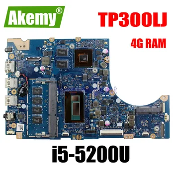 

TP300LJ motherboard i5-5200 CPU GT920M 4GB RAM For Asus TP300LJ TP300LD TP300 laptop motherboard TP300LJ mainboard 100% Tested