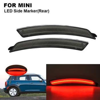 

2PCS 5W Smoked Red Rear LED Car Side Marker Lamp Light For MINI R56 LCI R55 Clubman R57 Cabrio R58 Coupe R59 Roadster R60 R61