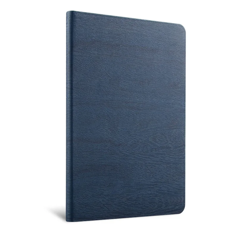 Для новых iPad 9,7 дюймов iPad Air 1/2, простота из искусственной кожи Смарт Обложка Фолио автовключение чехол - Цвет: Navy