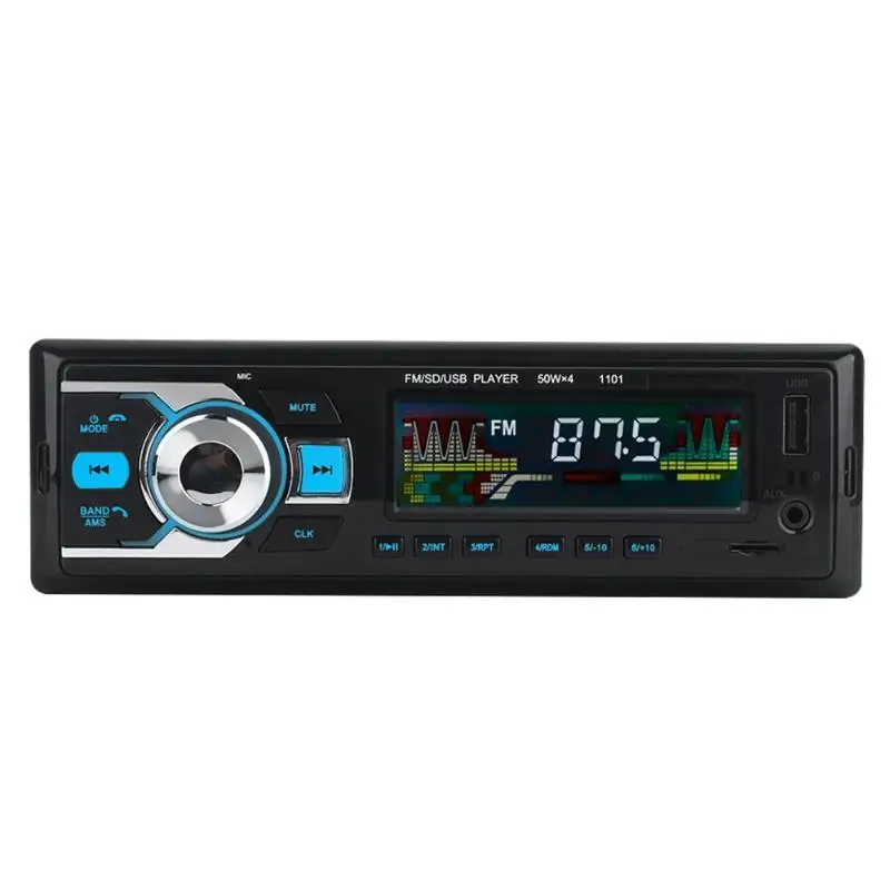 1 Din In-Dash авто радио OLED экран Bluetooth стерео аудио MP3 плеер FM радио 1din Авторадио