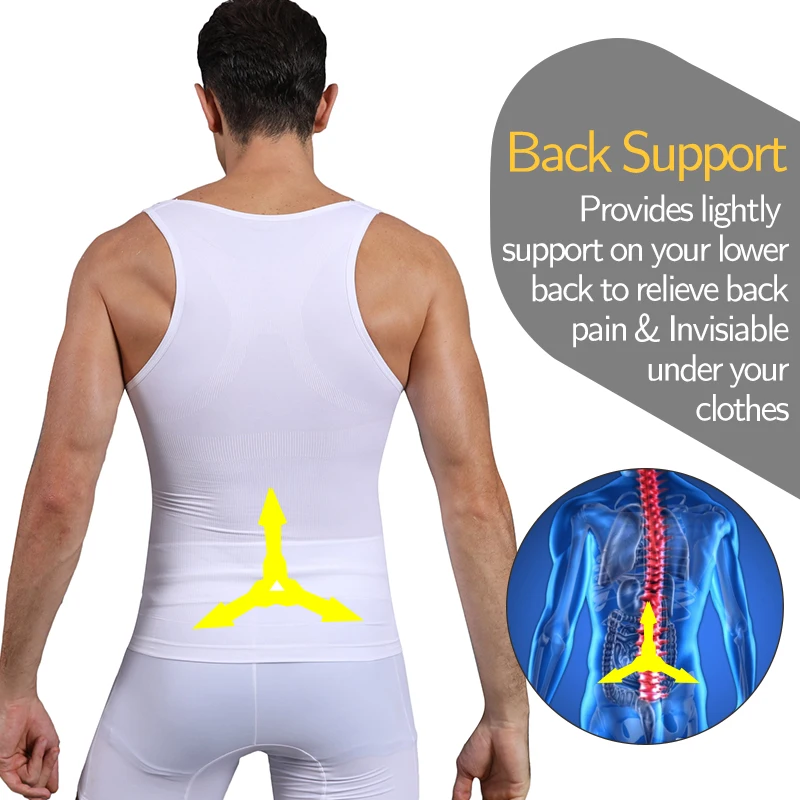 Shaperslim – Men’s Snatched Singlet