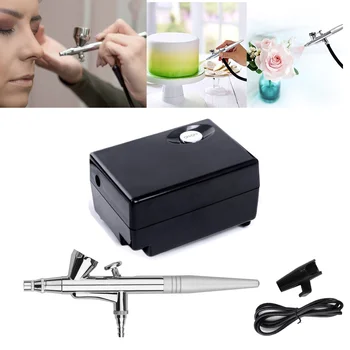 

Single Action Nozzle Airbrush Kit 2cc Compressor With Air Brush Paint Spray Gun For Nail Art Tattoo Make Up Cake Decor Air-brush