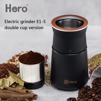 

Hero Electric Grinder High Quality Coffee Grinder Burr Bean Grinding Electric Stainless Steel Coffee Burr Grinding Maker