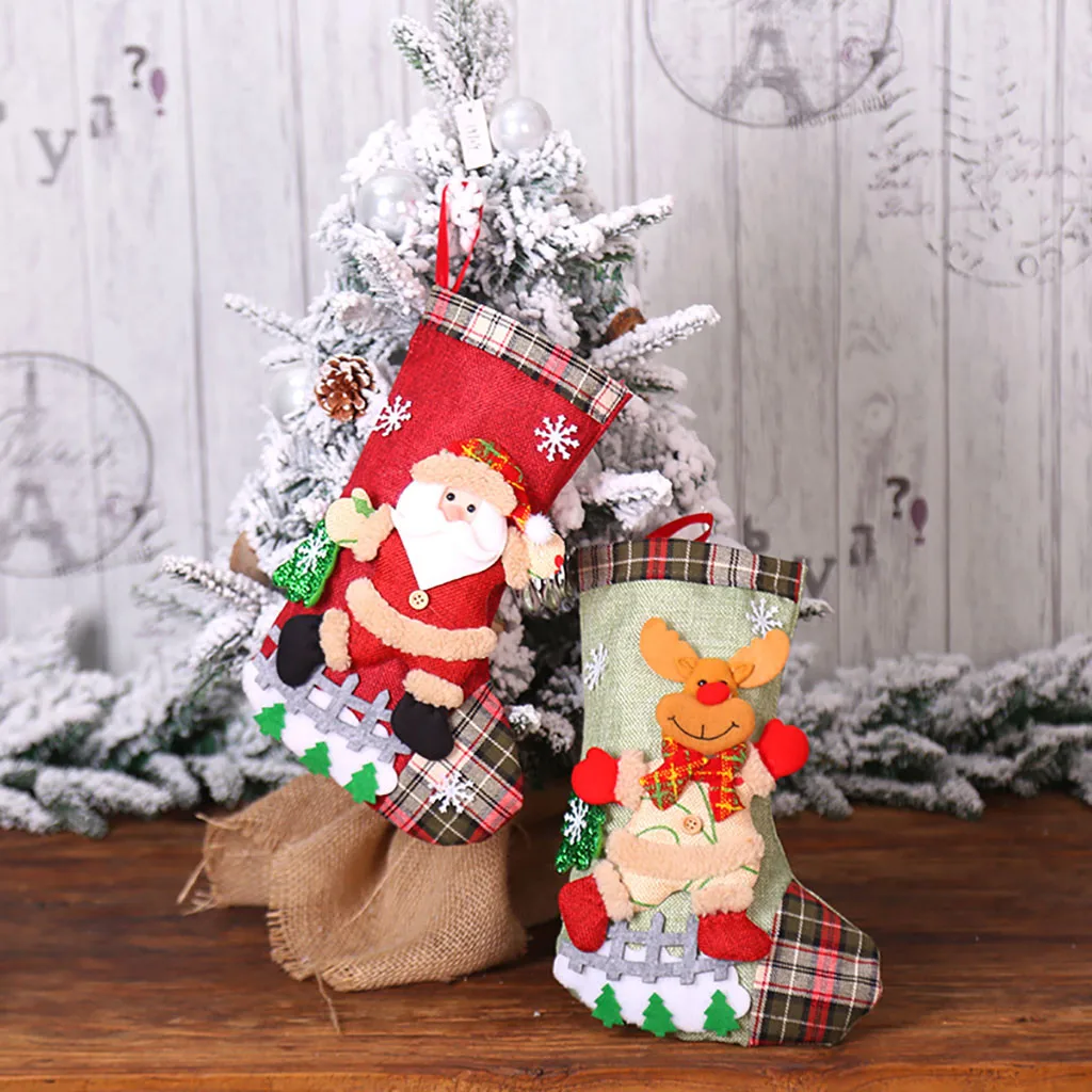 Женские носки, орнамент с рождественской елкой, вечерние, праздничные, рождественские, Санта Клаус, Декор, подарок, calcetines mujer, носы женски# C25