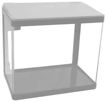 

Aquarium Prime with LED lamp, filter and feeder White 33 liters